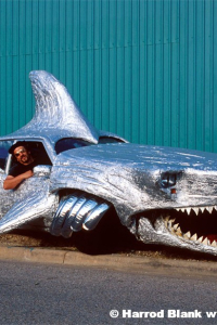 Ripper The Friendly Shark Art Car by Tom Kennedy