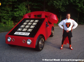 Telephone Car Art Car By Howard Davis