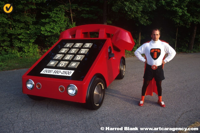 Telephone Car Art Car By Howard Davis