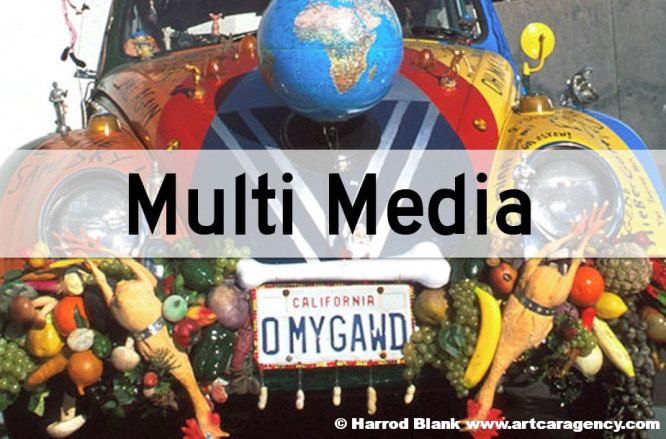 Multi Media Art Cars