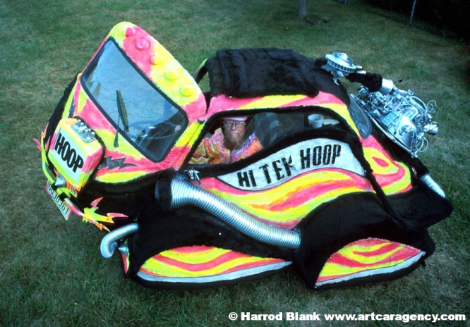 Hi-Tek Hoop Car Art Car by Hoop