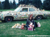 Our Lady Of Eternal Combustion Art Car by Reverend Linville