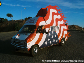 Pissed Off Patriot Art Car by David Crow