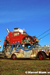Santa Bug Art Car by Rockette Bob