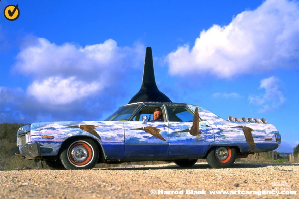 Whale Car Art Car by Christian Zajac