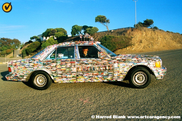 Mercedes Pens Art Car by Costas Schuler aka The Pen Guy